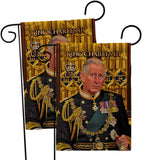 UK King Charles III - Expression Inspirational Vertical Impressions Decorative Flags HG180338 Made In USA