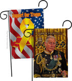 UK King Charles III - Expression Inspirational Vertical Impressions Decorative Flags HG180338 Made In USA