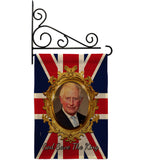 God Save The King - Expression Inspirational Vertical Impressions Decorative Flags HG180335 Made In USA