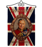 His Majesty CR III - Expression Inspirational Vertical Impressions Decorative Flags HG180337 Made In USA