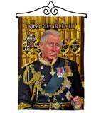 UK King Charles III - Expression Inspirational Vertical Impressions Decorative Flags HG180338 Made In USA