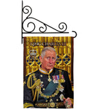 UK King Charles III - Expression Inspirational Vertical Impressions Decorative Flags HG180338 Made In USA