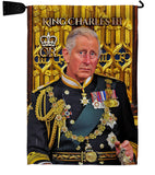 UK King Charles III - Expression Inspirational Vertical Impressions Decorative Flags HG180338 Made In USA