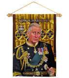 UK King Charles III - Expression Inspirational Vertical Impressions Decorative Flags HG180338 Made In USA