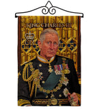 UK King Charles III - Expression Inspirational Vertical Impressions Decorative Flags HG180338 Made In USA