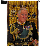 UK King Charles III - Expression Inspirational Vertical Impressions Decorative Flags HG180338 Made In USA