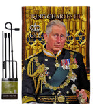 UK King Charles III - Expression Inspirational Vertical Impressions Decorative Flags HG180338 Made In USA