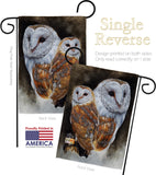 Lustrous - Birds Garden Friends Vertical Impressions Decorative Flags HG105040 Made In USA