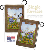 Duck & Duckies - Birds Garden Friends Vertical Impressions Decorative Flags HG105046 Made In USA