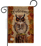 Owl Watching - Birds Garden Friends Vertical Impressions Decorative Flags HG105052 Made In USA