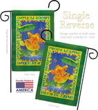 Spring Duckling - Birds Garden Friends Vertical Impressions Decorative Flags HG105058 Made In USA