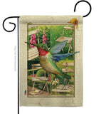 Hummingbird Garden - Birds Garden Friends Vertical Impressions Decorative Flags HG191058 Made In USA