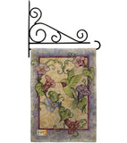 Hummingbird with Trumpet Flowers - Birds Garden Friends Vertical Impressions Decorative Flags HG105035 Made In USA