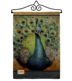 Salon Royale IV - Birds Garden Friends Vertical Impressions Decorative Flags HG105041 Made In USA