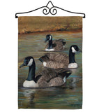 Geese - Birds Garden Friends Vertical Impressions Decorative Flags HG105049 Made In USA