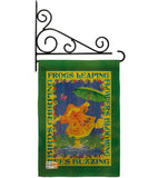 Spring Duckling - Birds Garden Friends Vertical Impressions Decorative Flags HG105058 Made In USA