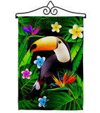 Toucan - Birds Garden Friends Vertical Impressions Decorative Flags HG137542 Made In USA