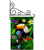 Toucan - Birds Garden Friends Vertical Impressions Decorative Flags HG137542 Made In USA