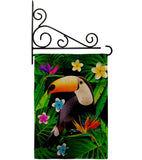 Toucan - Birds Garden Friends Vertical Impressions Decorative Flags HG137542 Made In USA