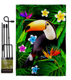 Toucan - Birds Garden Friends Vertical Impressions Decorative Flags HG137542 Made In USA