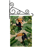 Rainforest Toucan - Birds Garden Friends Vertical Impressions Decorative Flags HG137588 Made In USA