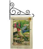 Hummingbird Garden - Birds Garden Friends Vertical Impressions Decorative Flags HG191058 Made In USA