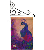 Beautiful Peafowl - Birds Garden Friends Vertical Impressions Decorative Flags HG192123 Made In USA