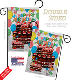 Birthday Wish - Party Celebration Special Occasion Vertical Impressions Decorative Flags HG120259 Made In USA