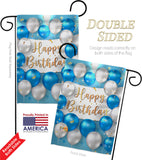 Birthday Balloons - Party Celebration Special Occasion Vertical Impressions Decorative Flags HG190055 Made In USA