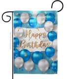 Birthday Balloons - Party Celebration Special Occasion Vertical Impressions Decorative Flags HG190055 Made In USA