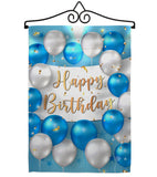 Birthday Balloons - Party Celebration Special Occasion Vertical Impressions Decorative Flags HG190055 Made In USA