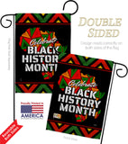 Let Celebrate BHM - Support Inspirational Vertical Impressions Decorative Flags HG120036 Made In USA