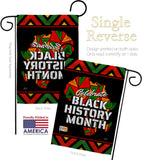 Let Celebrate BHM - Support Inspirational Vertical Impressions Decorative Flags HG120036 Made In USA