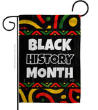 Hornoring Black History - Support Inspirational Vertical Impressions Decorative Flags HG130312 Made In USA