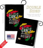 Hold Our History - Support Inspirational Vertical Impressions Decorative Flags HG190069 Made In USA