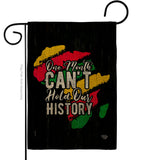 Hold Our History - Support Inspirational Vertical Impressions Decorative Flags HG190069 Made In USA