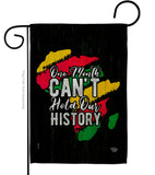 Hold Our History - Support Inspirational Vertical Impressions Decorative Flags HG190069 Made In USA