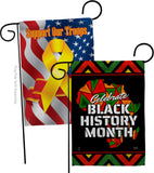 Let Celebrate BHM - Support Inspirational Vertical Impressions Decorative Flags HG120036 Made In USA