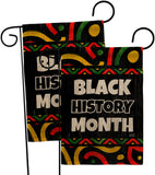 Hornoring Black History - Support Inspirational Vertical Impressions Decorative Flags HG130312 Made In USA