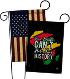 Hold Our History - Support Inspirational Vertical Impressions Decorative Flags HG190069 Made In USA