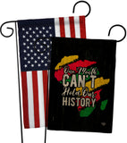 Hold Our History - Support Inspirational Vertical Impressions Decorative Flags HG190069 Made In USA