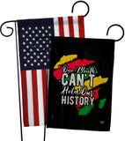 Hold Our History - Support Inspirational Vertical Impressions Decorative Flags HG190069 Made In USA