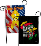 Hold Our History - Support Inspirational Vertical Impressions Decorative Flags HG190069 Made In USA