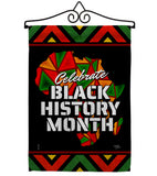 Let Celebrate BHM - Support Inspirational Vertical Impressions Decorative Flags HG120036 Made In USA