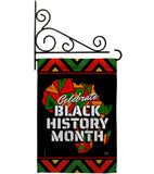 Let Celebrate BHM - Support Inspirational Vertical Impressions Decorative Flags HG120036 Made In USA