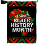 Let Celebrate BHM - Support Inspirational Vertical Impressions Decorative Flags HG120036 Made In USA