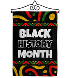 Hornoring Black History - Support Inspirational Vertical Impressions Decorative Flags HG130312 Made In USA