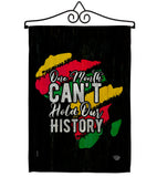 Hold Our History - Support Inspirational Vertical Impressions Decorative Flags HG190069 Made In USA