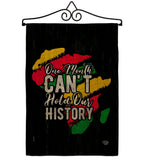 Hold Our History - Support Inspirational Vertical Impressions Decorative Flags HG190069 Made In USA