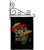 Hold Our History - Support Inspirational Vertical Impressions Decorative Flags HG190069 Made In USA